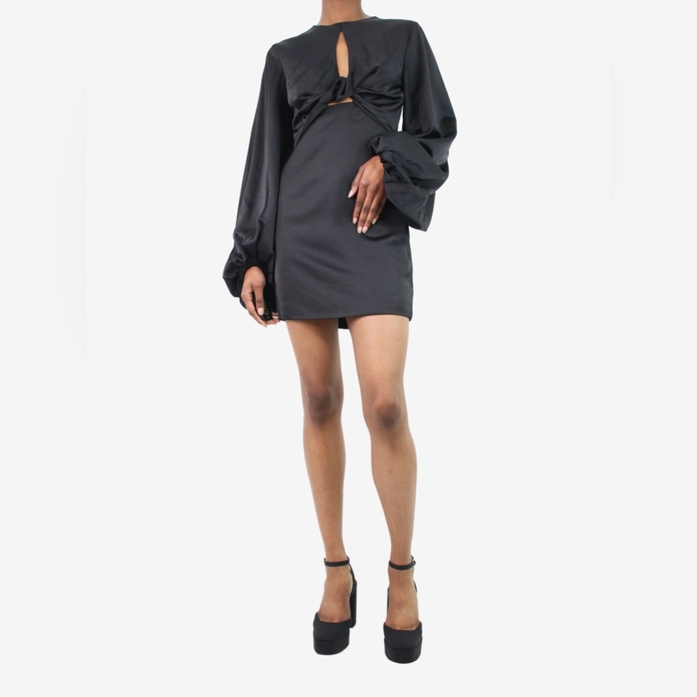Women's Black Mini Skirt - Sleek Evening Mini